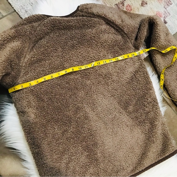 Patagonia Woman’s Brown Classic Retro Slip on Sweatshirt Sz M - Picture 9 of 12